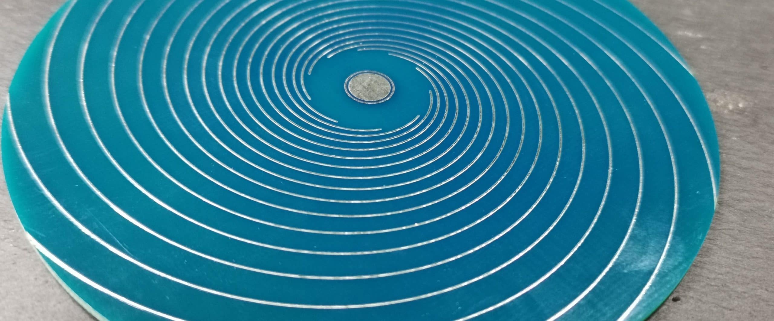 Antenne Lakhovsky Disque à spirales générateur d'ondes scalaires